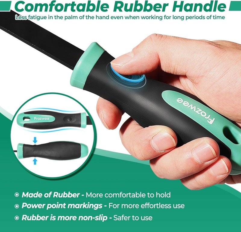 Prozwee 5/8-inch Carbide Scraper,Super Gasket Scraper with Durable Tungsten Tip for Remove Gaskets, Carbon and More from Varied Surfaces - Image 3